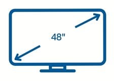 TV LED 48"